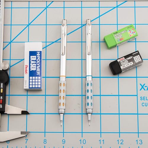 pentel graphgear 1000 mechanical pencil 05mm point size black barrel 1 each pg1015a