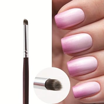 1 Pc Nail Brushes for Nail Art Professional Nail Art Brush/Gel Polish Brush/Gradual Color Blooming Nail Drawing Pen Nail Design Brushes A
