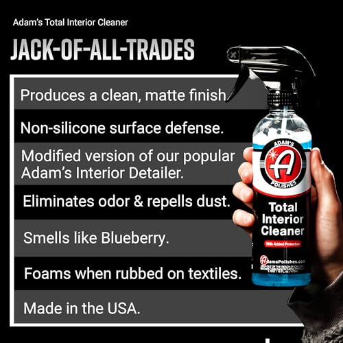 Adam'S Polishes TIC Total Interior Cleaner & Protectant (16Oz), Quick Detailer & Sio2 Protection thumb #1