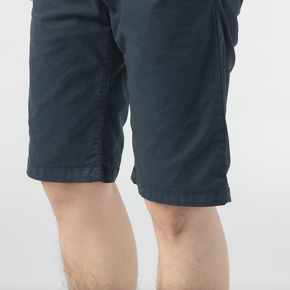 TONY BACKER Pantaloncini Corti Uomo Chino Bermuda Tinta Unita Cotone 1633