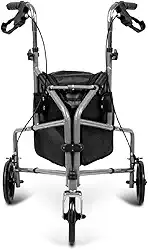 Andador Dobrável 3 Rodas D11 Dellamed