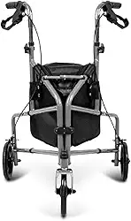 Andador Dobrável 3 Rodas D11 Dellamed