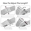BISONSTRAP Metal Watch Bands, Foldover Clasp, 316L Stainless Steel Mesh Watch Straps, Quick Release Replacement Band for Men and Women, 20mm, Silver #5