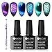 Produktbild UR SUGAR 7,5 ml Magic Box Cat Eye Gel Nagellack Soak-off-UV-LED geheilt Magic magnetisch Gel Glänzend Glitter üppigen Jade Effekt Lack Lack mit 1 Flower Pattern Magnet Board