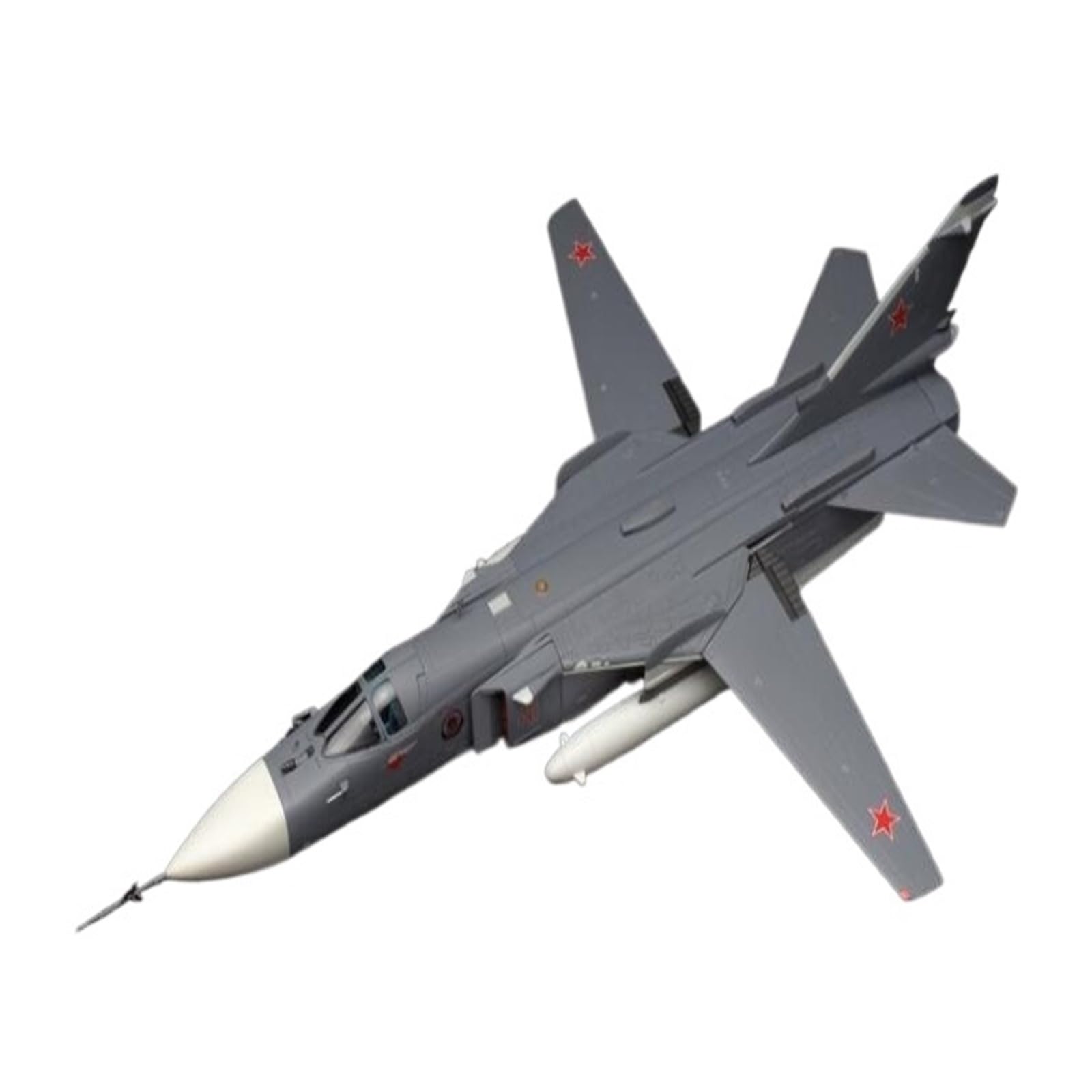Must-Have per i Collezionisti Modello in Piccola Scala Aerei 1 72 per l'aeronautica Russa Su-24M Fighter Model #41 Variable Sweep Wing Collezione per Adulti Ornamento Kit di Costruzione di Modelli
