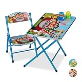 Multiusos: juego de muebles para hacer los deberes, puzles, etc.; zona de juegos para niños