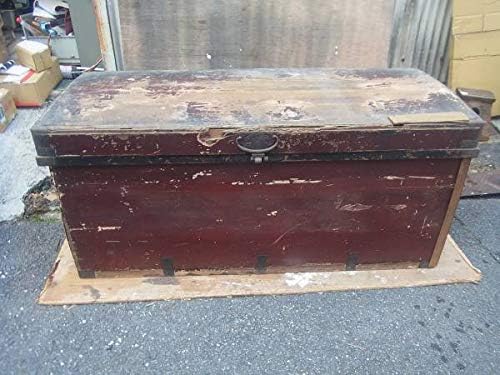 Amazon Qd932 最終処分 昭和初期 大正 時代家具 長持 リメイク 収納 レトロ 骨董 決算価格 古商品 アニメ 萌えグッズ 通販