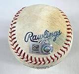 2021 Chicago Cubs Pirates Game Used Baseball Sam Howard Matt Duffy Foul - MLB Game Used