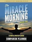 The Miracle Morning Companion Planner