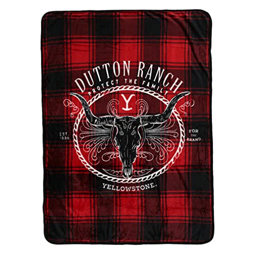 Northwest Yellowstone Silk Touch Throw Blanket 46 x 60 Protect The Family
