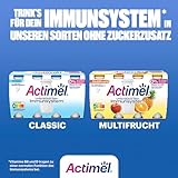 ACTIMEL Joghurt Drink Classic 0,1% fett 8x100g mit 20 Milliarden L. Casei Joghurtkulturen und den Vitaminen B6 und D, ohne Zuckerzusatz