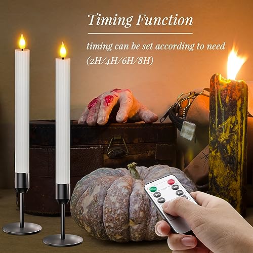 Ymenow LED Taper Candles Battery Operated - Image 2