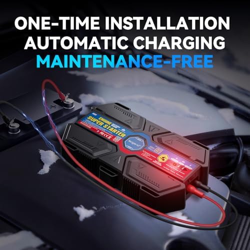 Permanent Mount Super Capacitor Jump Starter - 1300A — 사진 3