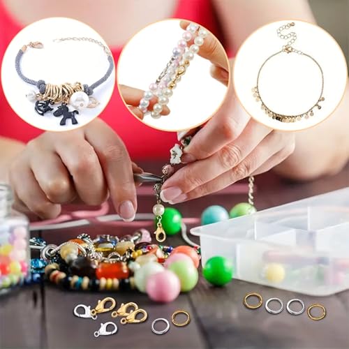 Fermoirs mousquetons pour création de colliers et bracelets faits maison