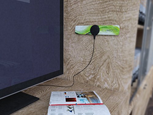 Antenna Indoor Tv Bas-5110-P Anteco Compact Thin Hdtv Local Free Tv #TOP5