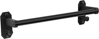 Zindoo Towel Rail 40CM Matte Black Hand Towel...,