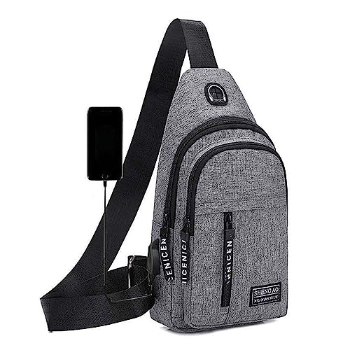 Sling Brusttasche Wasserdicht - Crossbody Bag Für Herren & Damen, Outdoor Sport, Reisen, Wandern