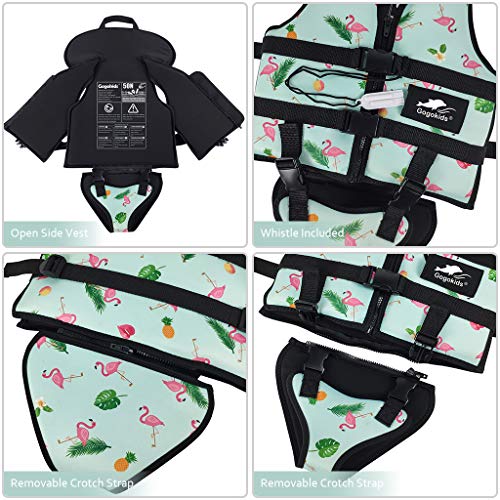 image for Gogokids Baby Swim Float Vest Kids Swimming Jacket, Children Toddler F