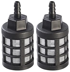 AGT Zubehör zu Druckreiniger Akkus: 2er-Set Ersatzfilter für Akku-Druckreiniger AHR-200 (Druckpistolen, Dampfreiniger Universal Terrasse)