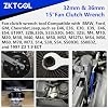 ZKTOOL Fan Clutch Wrench Set,32mm & 36mm Clutch Fan Tool Wrench,Water Pump Pulley Holder Removal Tool For BMW, Ford, GM, dodge,Chevrolet,jeep Fan Clutch Removal Kit,Water Pump Holder.