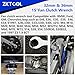 ZKTOOL Fan Clutch Wrench Set,32mm & 36mm Clutch Fan Tool Wrench,Water Pump Pulley Holder Removal Tool For BMW, Ford, GM, dodge,Chevrolet,jeep Fan Clutch Removal Kit,Water Pump Holder.