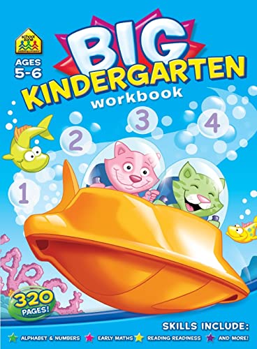 Big Kindergarten Workbook (Ages 5-6)            Book Cover