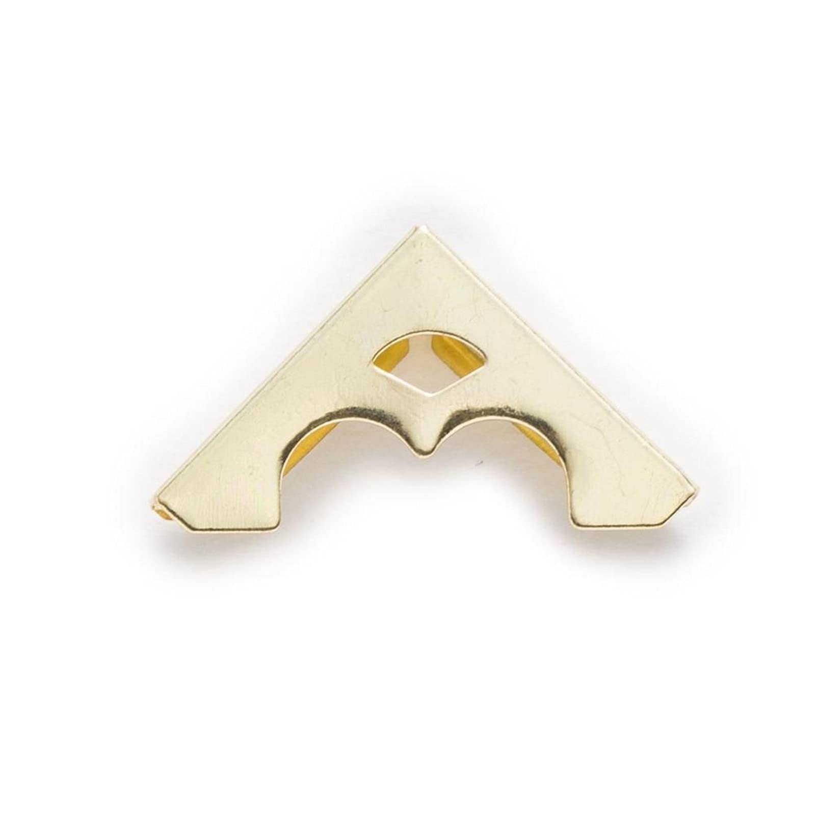 Protecteurs d'angle en métal or pour personnaliser vos albums de scrapbooking