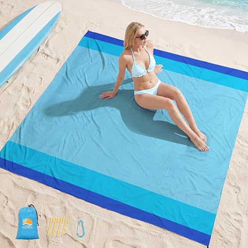 Aroveea Beach Blanket Waterproof Sandproof...