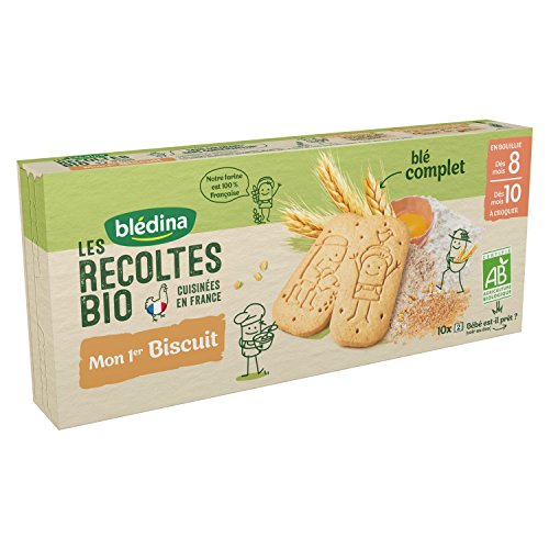 Biscuits Bébé Dès Nature Les Récoltes Bio Bledina Le Paquet De 10 Sachets - vue 3