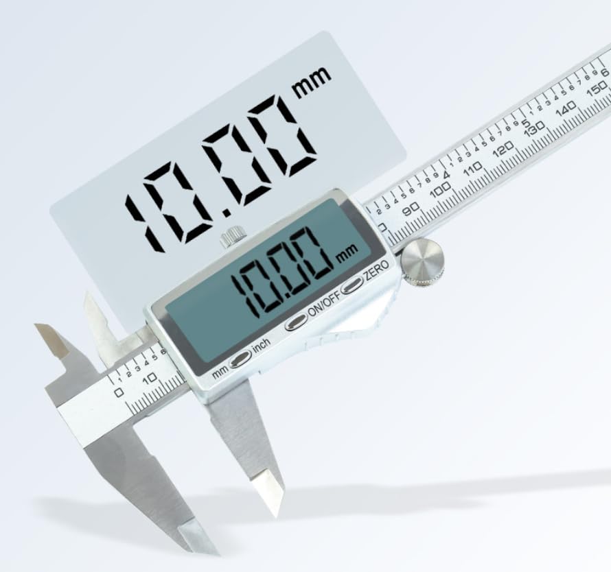 Pied à coulisse numérique 150mm étanche IP54 pour mesure précise