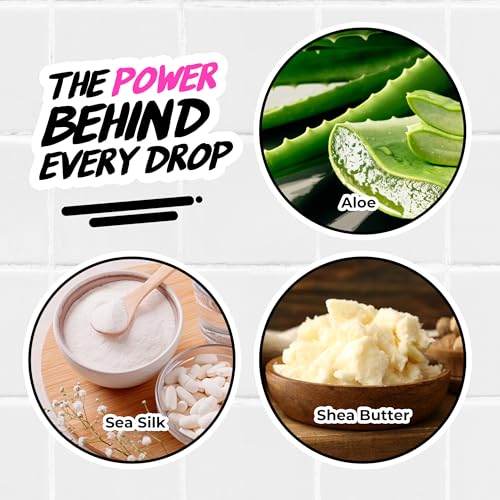 The Doux FRESH RINSE Moisturizing Conditioner for Curly Hair – Hydrating Formula with Shea Butter, Sea Silk & Aloe – Sulfate-Free, Paraben-Free Conditioner for Women, Natural Curls, and Textured Hair - Image 6