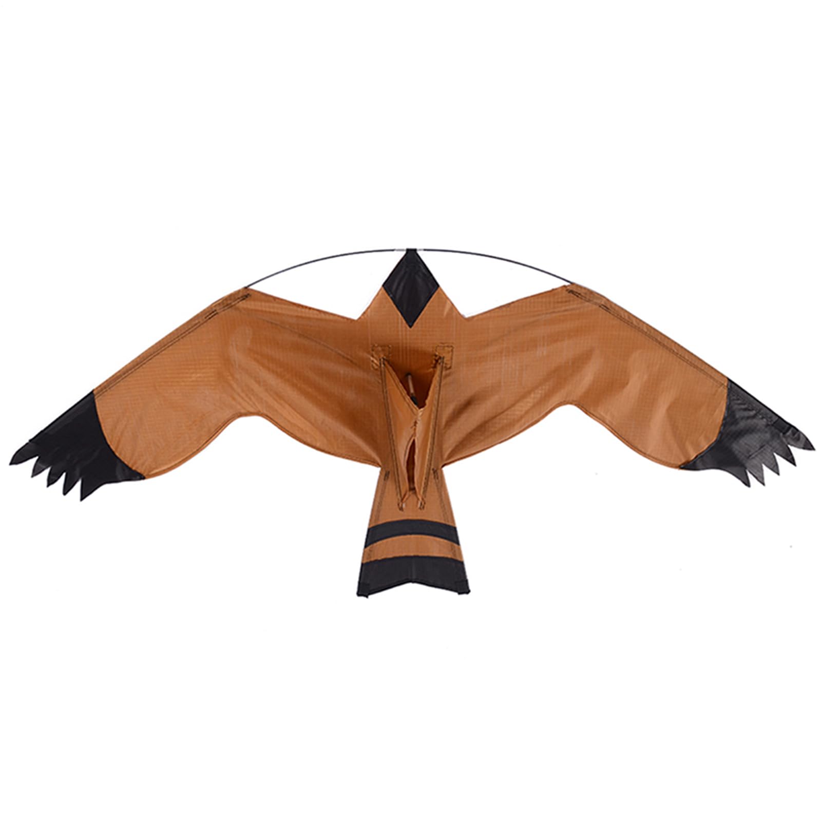 Hawk Kite To Scare Birds 125×60cm Gardening Bird Repellent Kites Animal Hawk Flying Kite Bird Scarer Flying Kite Crops Farm Protector Nylon fabric glass rod Safe Bird Device for Lawn Farm and Field
