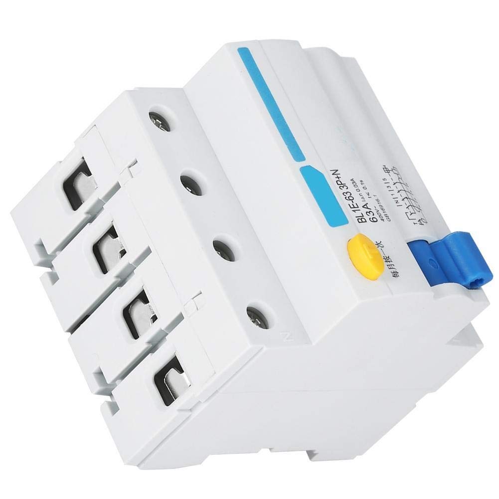 KSTE BL1E-63 3P + N 63A interruptor diferencial de corriente residual de 30 mA Interruptor 400V