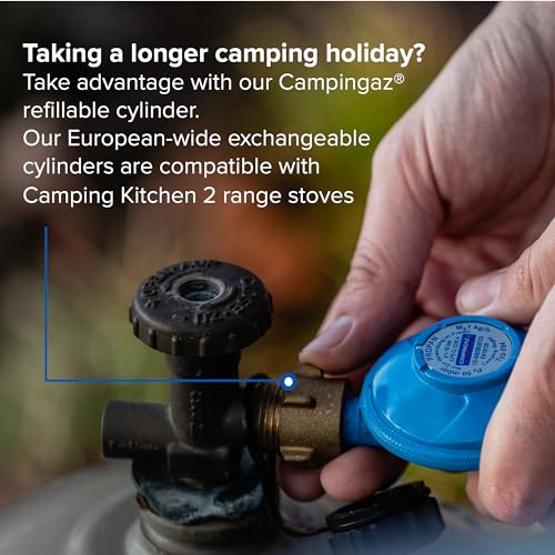 Campingaz Camping Kitchen 2 Camping Stove | 2 x 2000 Watts | 2-Burner Gas Stove with removable pan Supports | portable & compact - Image 4
