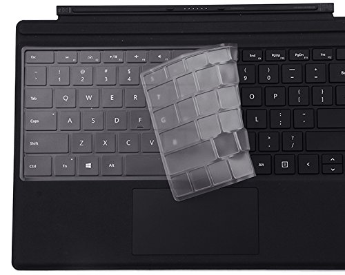 Xskn Keyboard Skin For Microsoft New Surface Pro Surface Pro 4 (2017 Released) Ultra Thin Clear Tpu Keyboard Cover Protector, Us Layout #TOP1