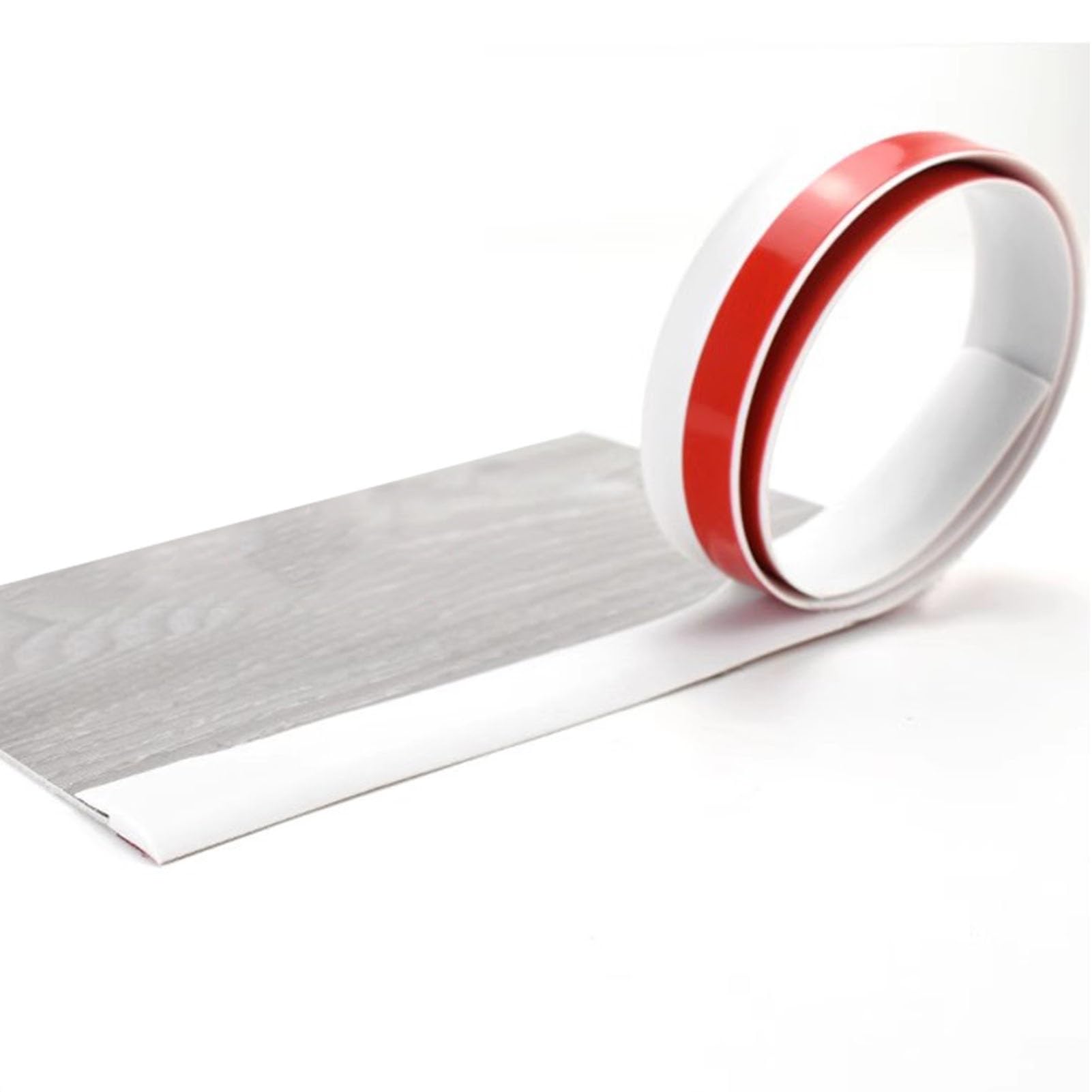 Bande de transition autocollante en PVC blanc YHNNH 10m pour sol vinyle