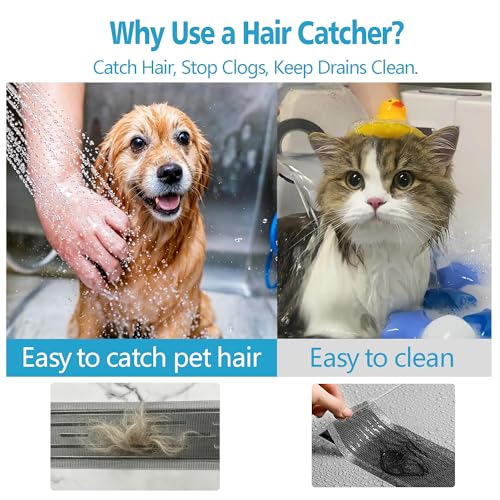 Bonde bouchée ? La solution avec l'attrape-cheveux linéaire Neodrain 1 de douche - 4