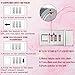 Diary with Lock, A5 Lockable Journal, PU Leather Combination Lock Diary, Lock Diary Planner Organizer for Men and Women, Office Product 8.6 x 5.9 in- Pink
