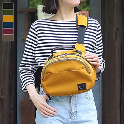 Amazon | [AYANOKOJI] がま口 ポシェット 型 ボディバッグ (インディゴ