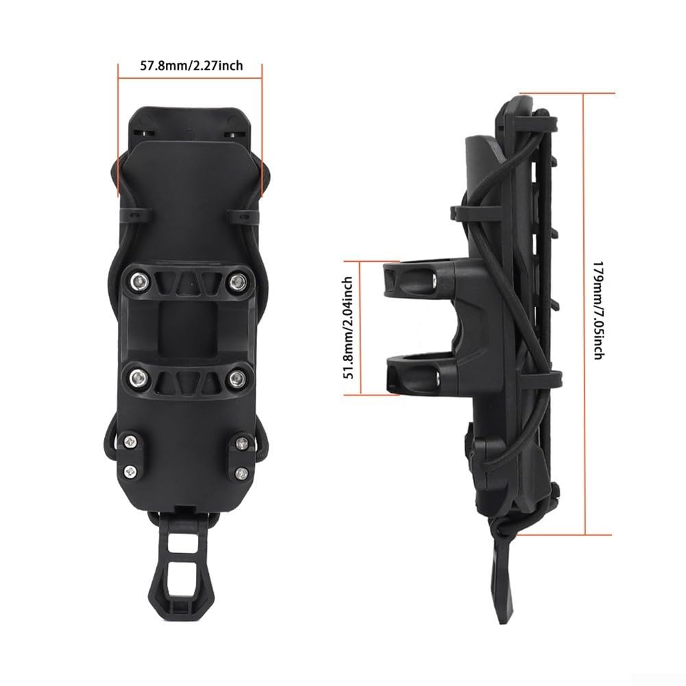 Innovativo portabevande compatibile con ATV e moto si attacca facilmente a tubi con un diametro fino a 0 98 pollici