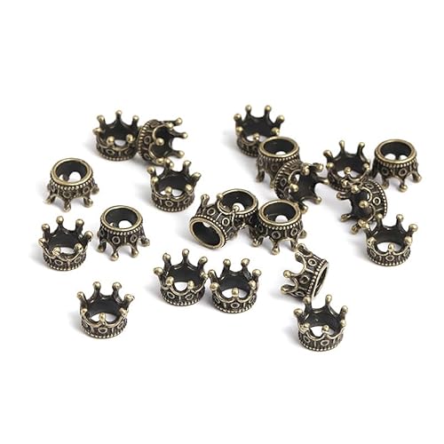 20 Pcs DIYJewelry Accessories Fashion Pendant Small Crown Charm Alloy
