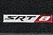 Mopar 82209586AC Floor Mats Complete set of four, RWD only, Premium Carpet, Dark Slate Gray, SRT-8 logo