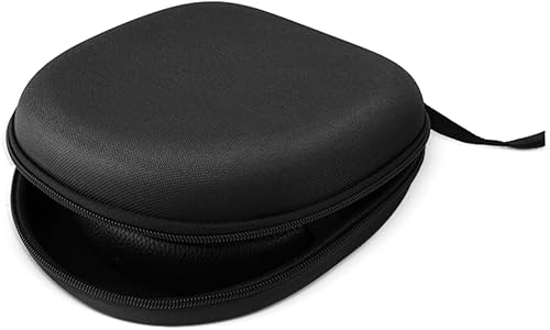 Miniatura 5 de XBERSTAR Funda rígida para auriculares de transporte grande, bolsa de viaje para Sony MDR-100APXB650BT Bolsa de auriculares (negro)