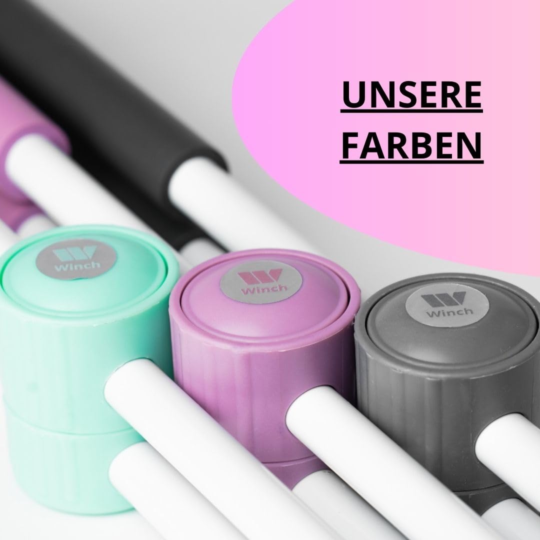 Winch Yoga Stick: Haltungskorrektur, Mobilitätstraining. Effektive Unterstützung für oberen/untereren Rücken, Schulter & Nacken. Schmerzlinderung, Yoga-Zubehör.