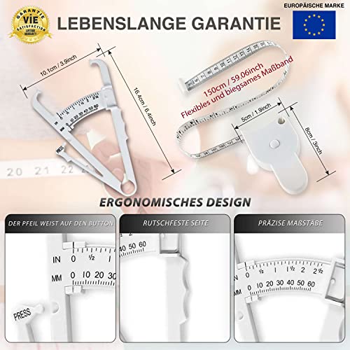 Caliper-Zange Cz Store Körperfettzange zur Körperfettanalyse