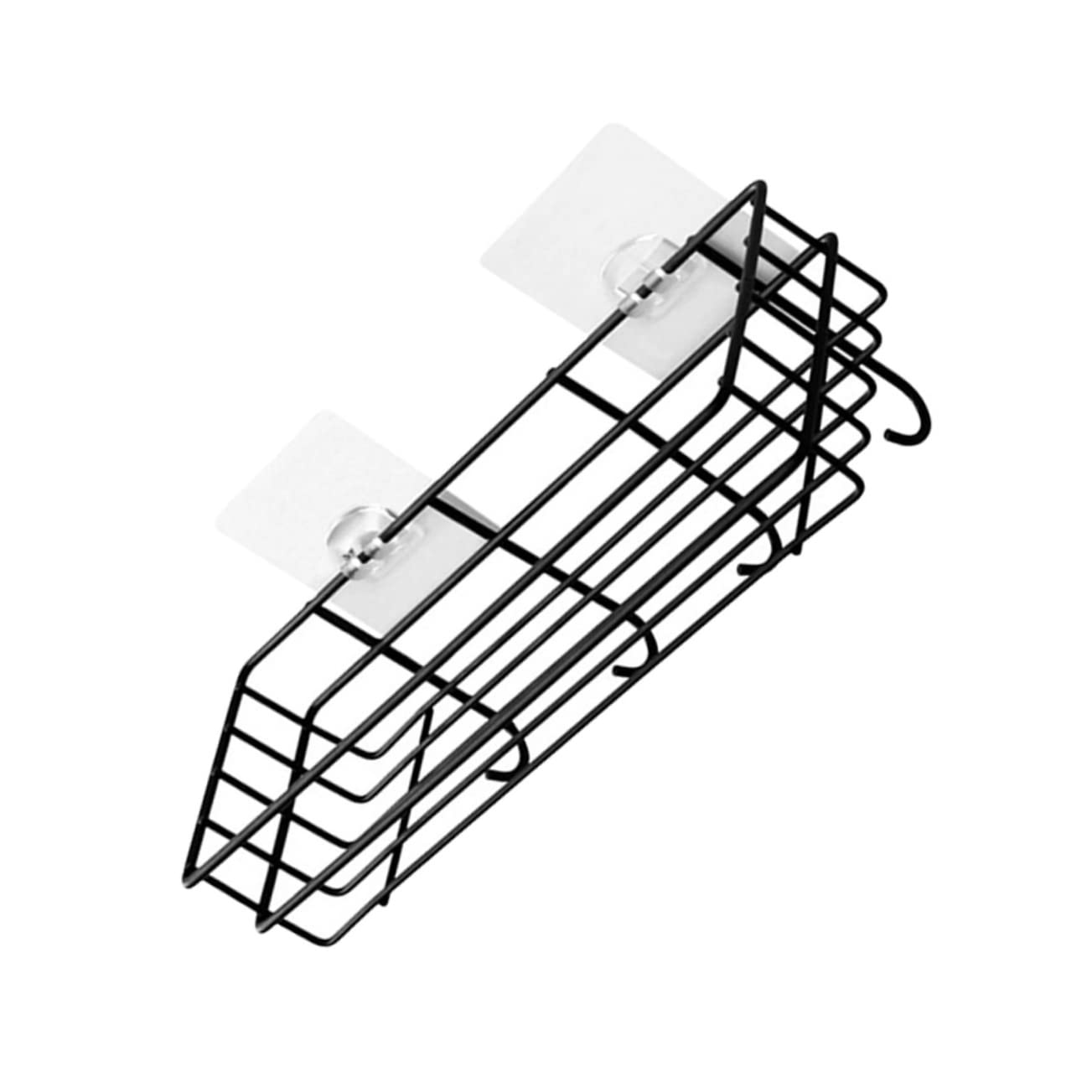 COOLHIYA Shower over Shower Head Iron Bathroom Shelf Boys and Girls Decor Storage Organizer
