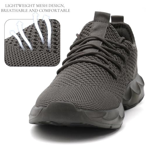 Mens Slip On Walking Shoes Athletic Running Gym Shoe Sneakers for Men Lightweight Breathable Mesh Trainers Comfortable Casual Fashion4