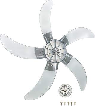 5 Fan Stand Replacement Parts 18 Metal Fan Leaves Screws and Nut Accessories