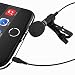 DaVoice Lavalier Lapel Microphone Compatible with iPhone Lav Mic Clip on Vlog Vlogging Cell Phone Youtube Mini iPhone Microphone for Video iPhone 7 7 Plus 8 8 Plus X iPad Smartphone Android Microphone