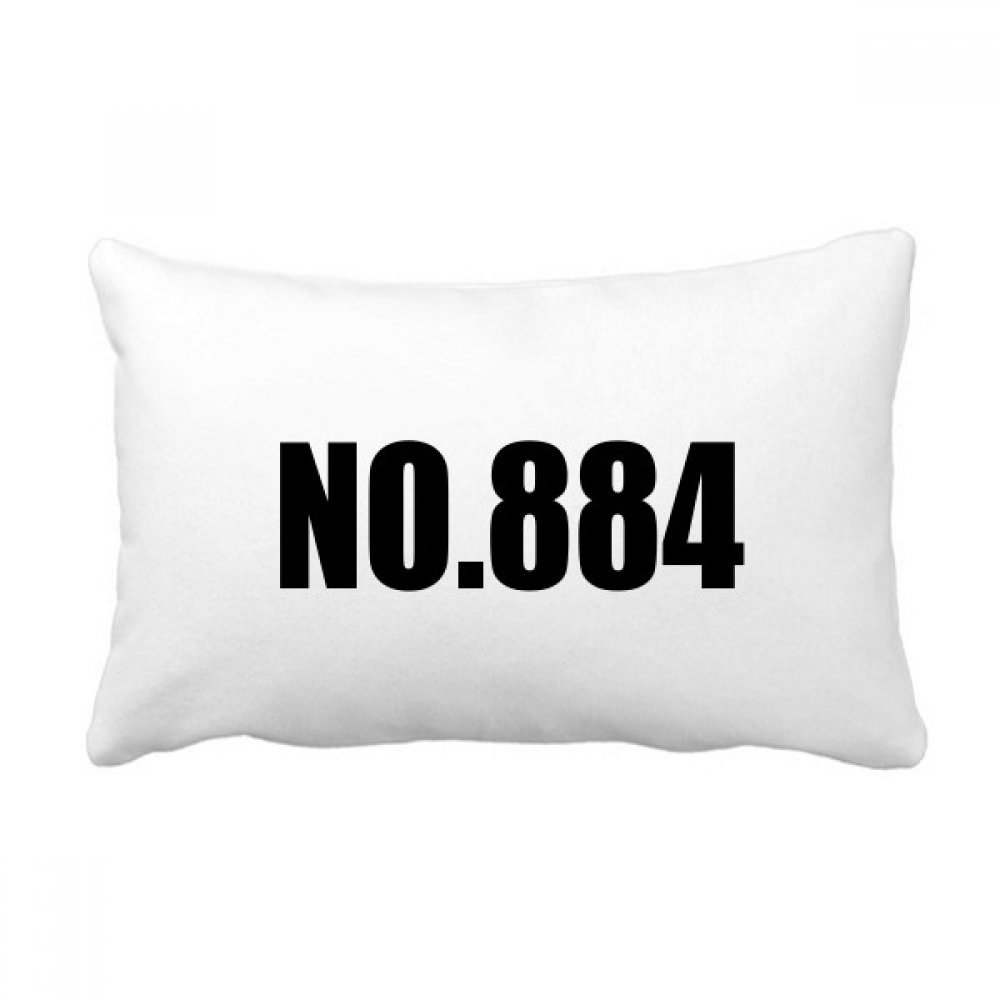 Coussin décoratif Numéro 884 Chanceux multicolore, idée cadeau originale pour déco de canapé